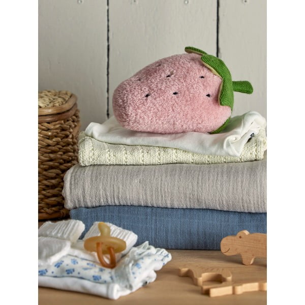 Smėlio spalvos muslino antklodė kūdikiams 100x80 cm Muslin - Bloomingville Mini-image-4