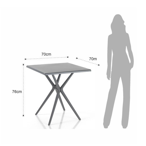Valgomojo stalas 70x70 cm Sabine – Tomasucci-image-2