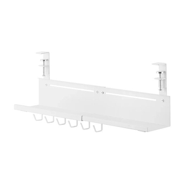 Baltos spalvos iš metalo biuro organizatorius laidams Smart – YAMAZAKI