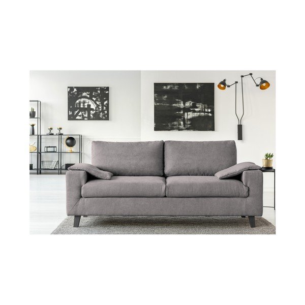 Pilka trivietė sofa Cosmopolitan design Munich-image-3