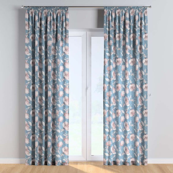 Mėlynai rožinės spalvos užuolaida 260x130 cm Magic - Yellow Tipi-image-1