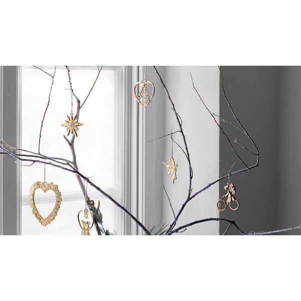 Pakabinama aukso spalvos kalėdinė dekoracija Kähler Design-image-3