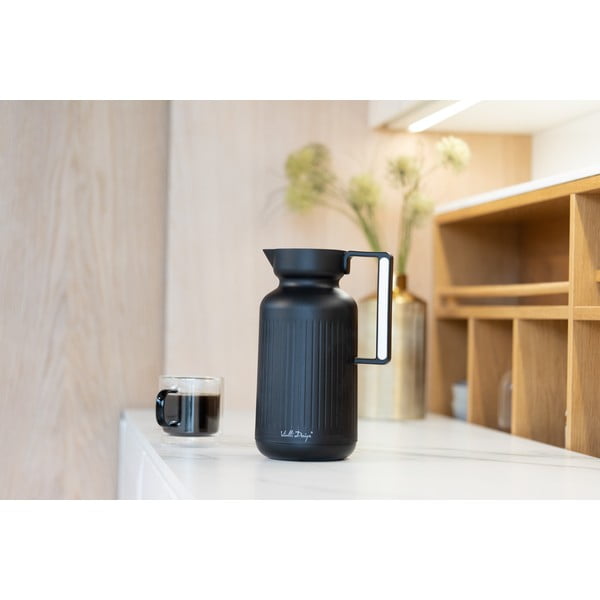 Termosas matinės juodos spalvos 1 l Lungo – Vialli Design-image-3