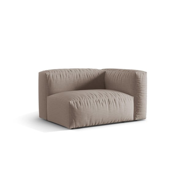 Modulinė sofos dalis smėlio spalvos (su dešiniuoju kampu) Martina – Micadoni Home-image-2