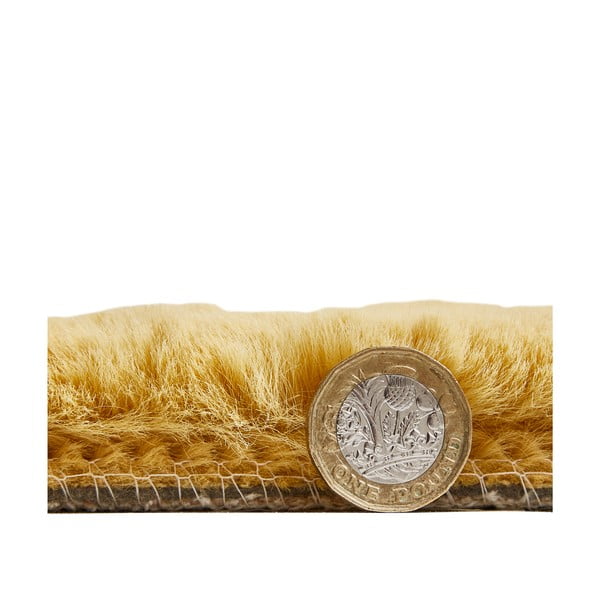 Geltonas kilimas Think Rugs Teddy, 60 x 120 cm-image-2