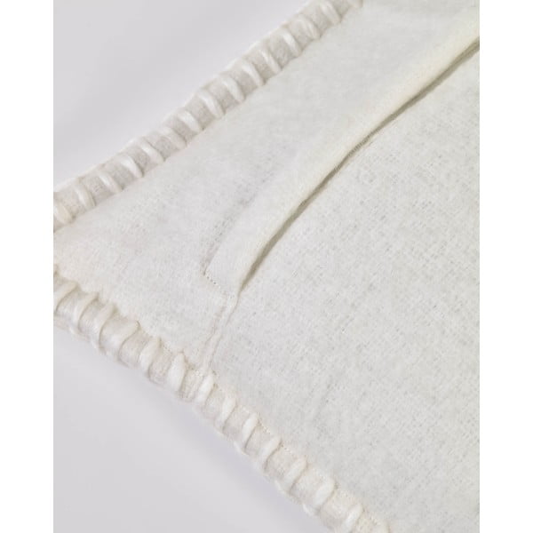 Iš vilnos mišinio dekoratyvinis pagalvės užvalkalas 45x45 cm Augustina – Kave Home-image-3