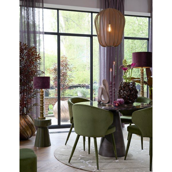 Iš metalo apvalios formos šoninis stalas ø 29 cm Dakwa – Light & Living-image-1