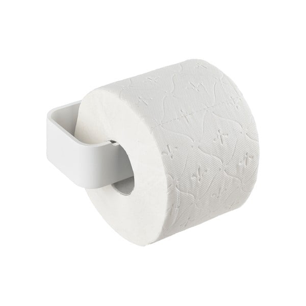 Sieninis baltos spalvos iš metalo laikiklis tualetiniam popieriui Ume – Zone