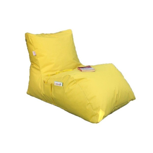 Sodo sėdmaišis geltonos spalvos Daybed – Floriane Garden
