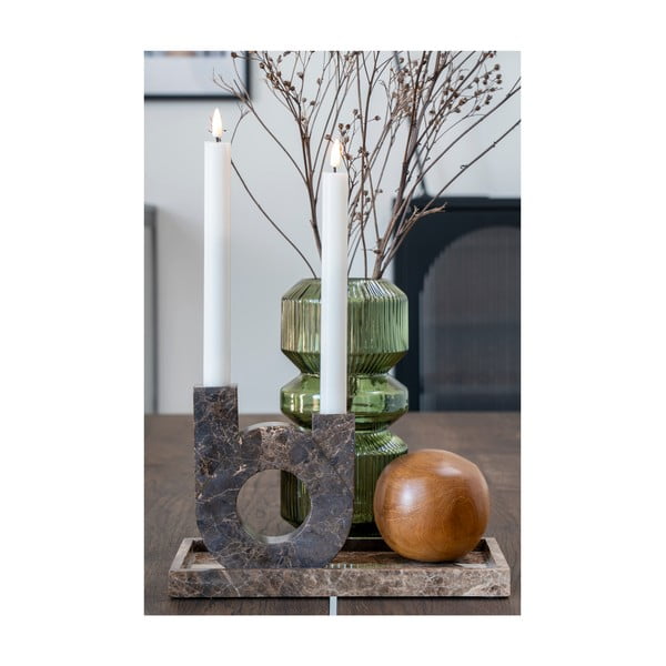 Vaza žalios spalvos iš stiklo – House Nordic-image-2