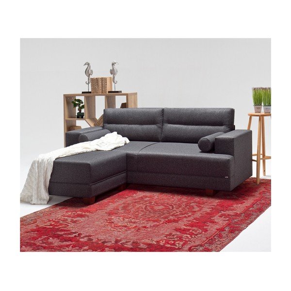 Pilka sofa su otomanu Balcab Home Ivett-image-4