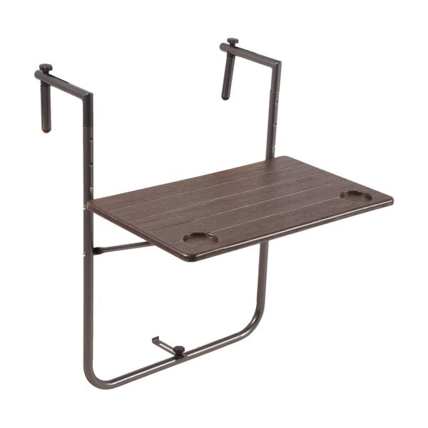 Pakabinamas balkono stalas 60x60 cm Tabora – Garden Pleasure