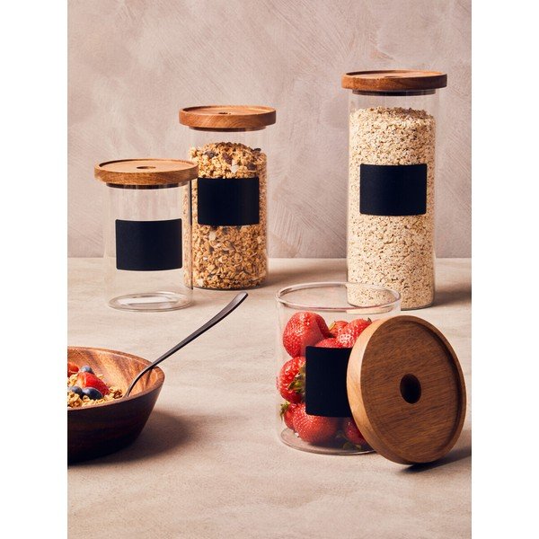 Iš stiklo maisto laikymo indas maistui Tromso – Premier Housewares-image-1