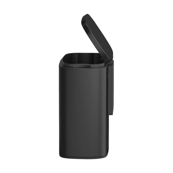 Nerūdijančio plieno juoda šiukšliadėžė Wenko Sare-image-2