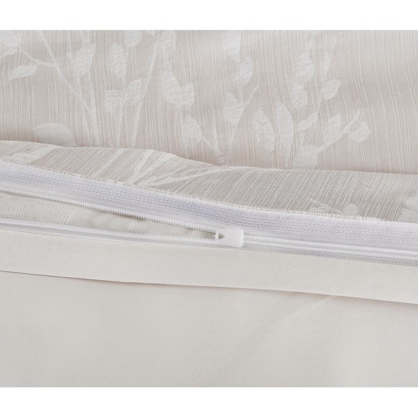 Iš žakardo viengulė patalynė smėlio spalvos 140x200 cm Boston – My House-image-3