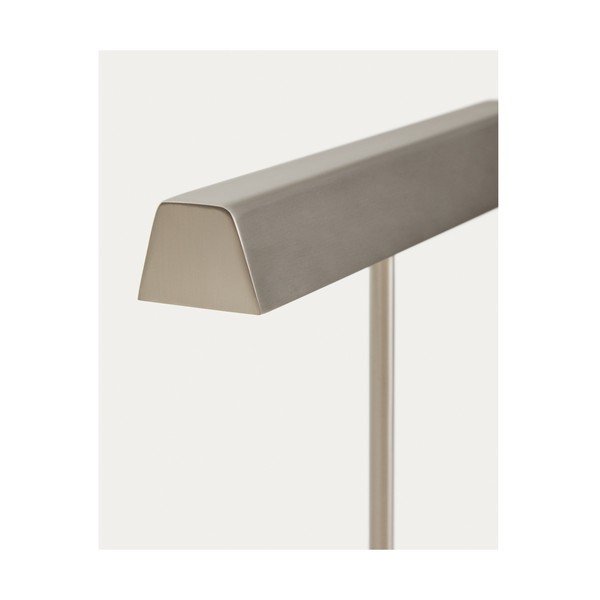 Sidabrinės spalvos iš metalo stalinis šviestuvas (aukštis 32,5 cm) Lynor – Kave Home-image-3