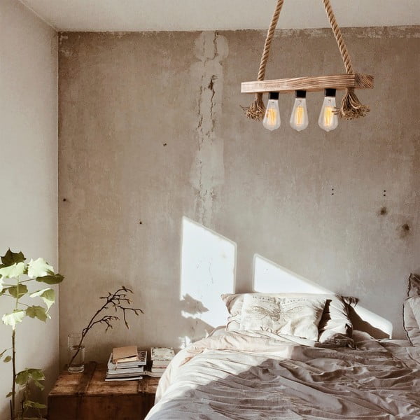 Kabantis šviestuvas natūralios spalvos Erebos – Opviq lights-image-1