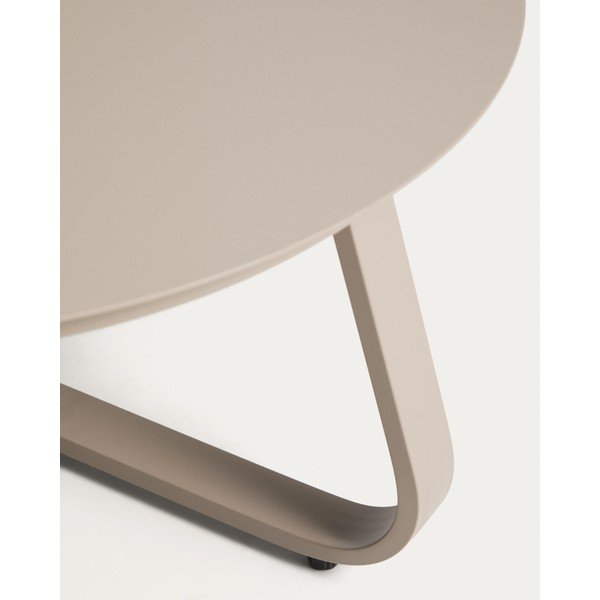 Iš metalo apvalios formos sodo kavos staliukas ø 80 cm Tamaris – Kave Home-image-4