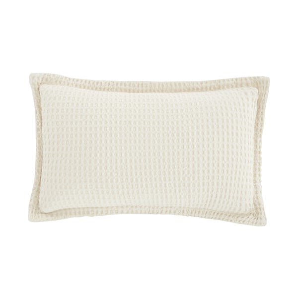 Iš medvilnės dekoratyvinė pagalvėlė 30x50 cm Jaipur Chunky Waffle – Pineapple Elephant