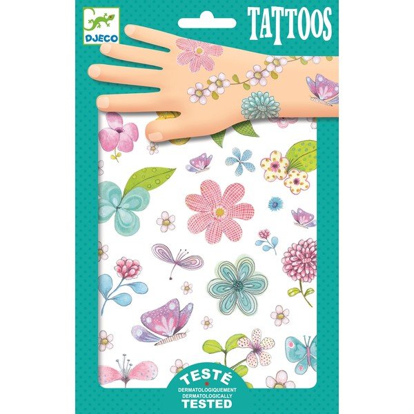 Vaikiškos tatuiruotės Djeco Flowers-image-1