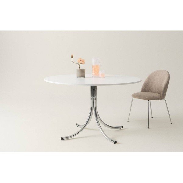 Iš metalo apvalios formos valgomojo stalas ø 130 cm Chipley – Jotex-image-2