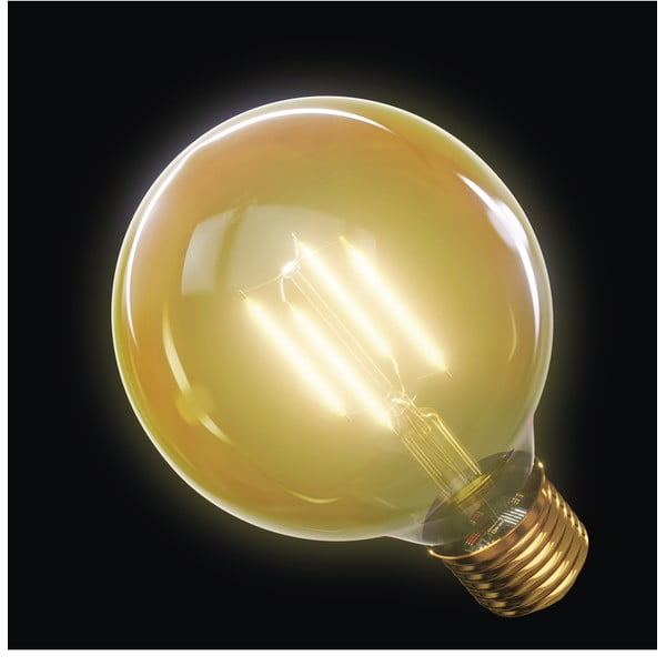 LED lemputė EMOS Vintage G95 Warm White, 4W E27-image-1