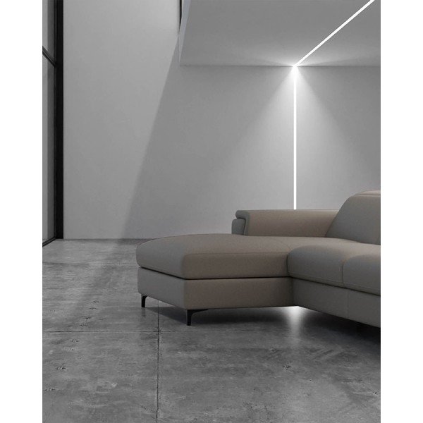 Kampinė sofa šviesiai rudos spalvos iš odos (su kairiuoju kampu) Brito – MESONICA-image-3