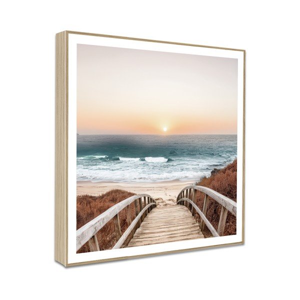Paveikslas 50x50 cm Beach Footbridge – knor-image-2