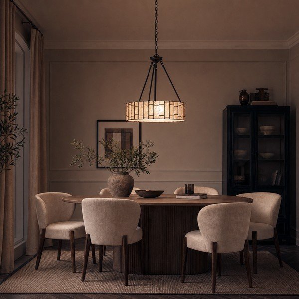 Iš metalo kabantis šviestuvas ø 46 cm su stiklo gaubtu Waldorf – Premier Housewares-image-1