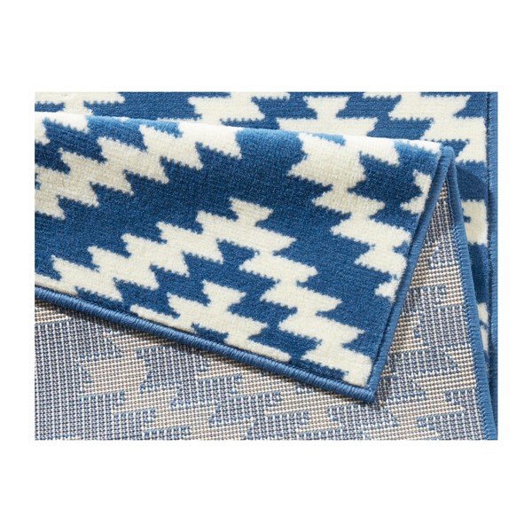 Pailgos formos kilimas mėlynos spalvos 80x300 cm Nordic – Hanse Home-image-3