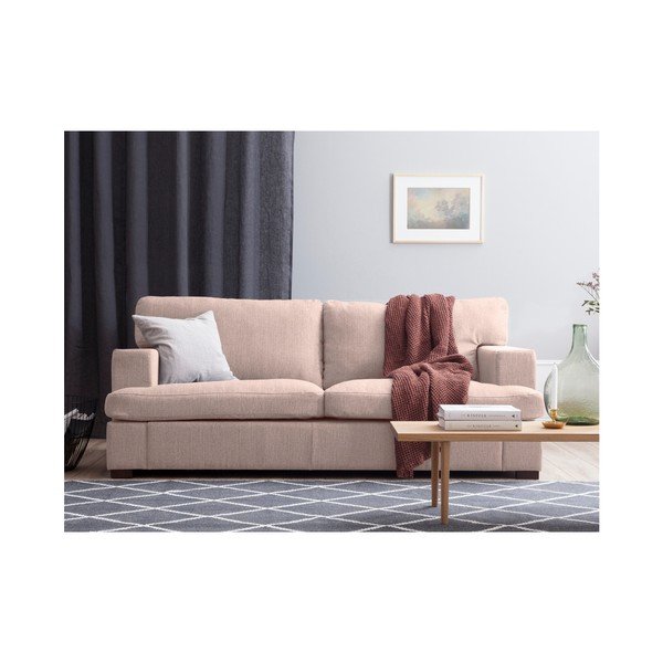 Šviesiai rožinė sofa "Windsor & Co Sofas Daphne", 170 cm-image-1