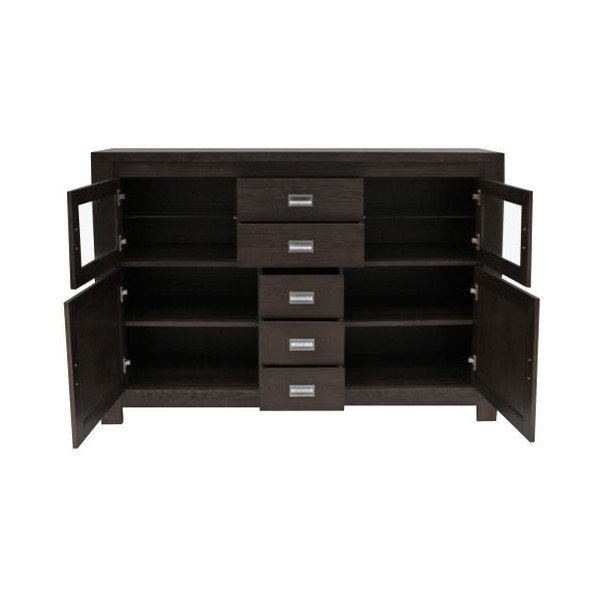 Ambassador Espresso komoda, 156x110x47 cm-image-1
