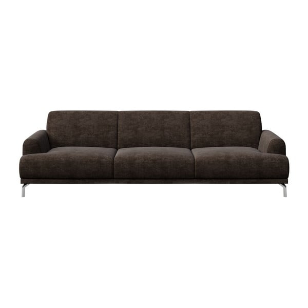 Tamsiai ruda sofa MESONICA Puzo, 240 cm