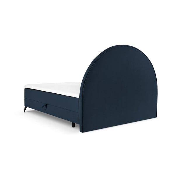 Tamsiai mėlyna lova su dėže 180x200 cm Sunset - Cosmopolitan Design-image-3
