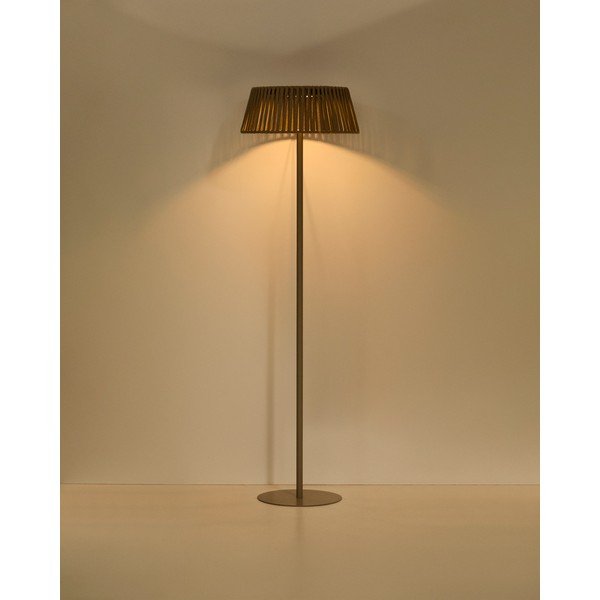 Nešiojamas/pastatomas lauko šviestuvas LED saulės baterijos (aukštis 160 cm) Aldet – Kave Home-image-1