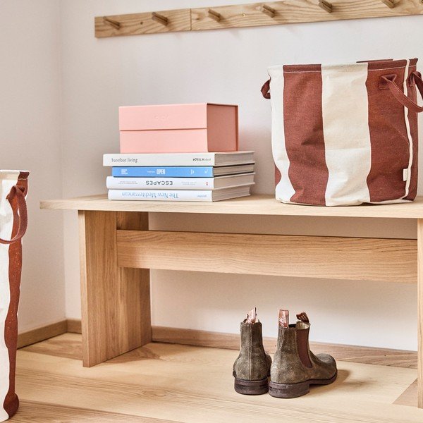 Iš tekstilės krepšiai 2 vnt. ø 18x22 cm Kara – OYOY Living Design-image-1