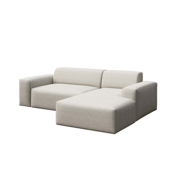 Smėlio spalvos kampinė sofa (su dešiniuoju kampu/su gultu) Villet – Rodier-image-2
