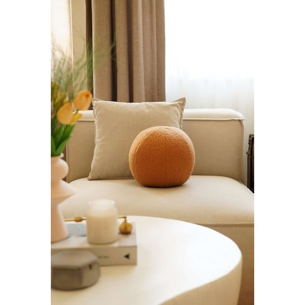 Iš boucle dekoratyvinė pagalvėlė ø 25 cm Top – Mioli Decor-image-2