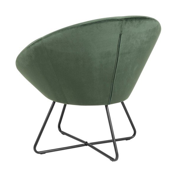 Žalias aksominis krėslas Actona Center-image-3