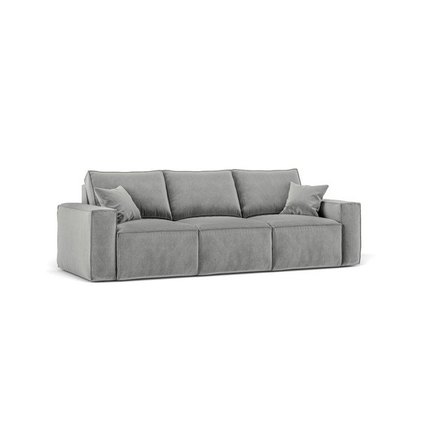 "Cosmopolitan Design Florida" pilka sofa, 245 cm-image-2