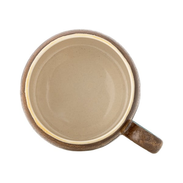 Žalios spalvos/rudos spalvos iš akmens masės puodeliai 4 vnt. 400 ml Sheen – Bloomingville-image-3
