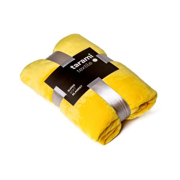 Geltonas pledas Tarami, 200 x 150 cm-image-2