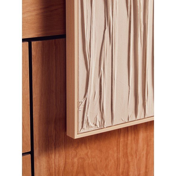 Paveikslas su rėmeliu/tapyba ant drobės 83x123 cm Astratto – Premier Housewares-image-4