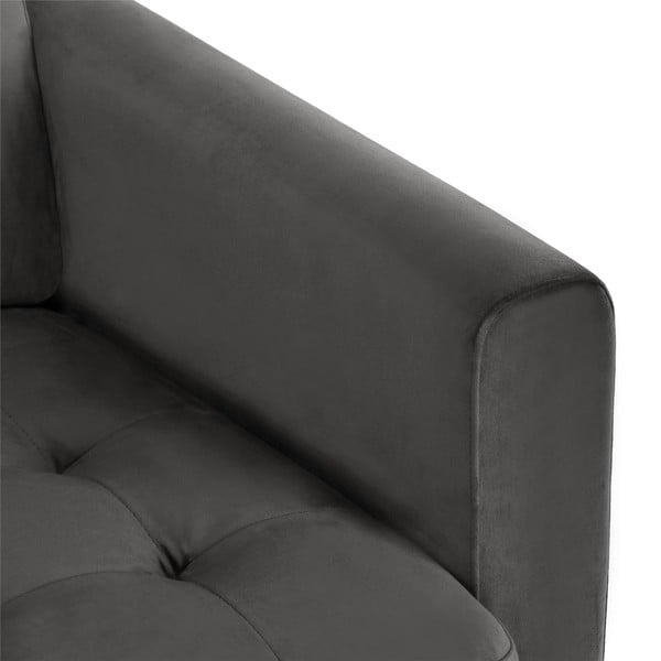 Pilka kampinė sofa Strummer - CosmoLiving by Cosmopolitan-image-1