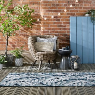 Mėlynas lauko kiliminės dangos protektorius 230x80 cm Willow - Flair Rugs