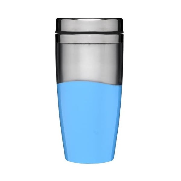 Mėlynas puodelis Kelioninis termo puodelis