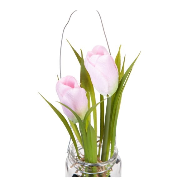 Dirbtinė gėlė (aukštis 18 cm) Tulip – Ixia-image-1