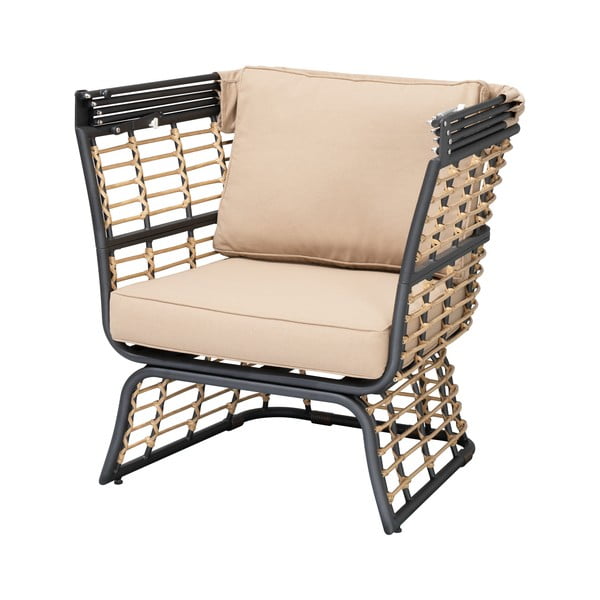 Metalinis sodo krėslas smėlio spalvos Paros – Garden Pleasure