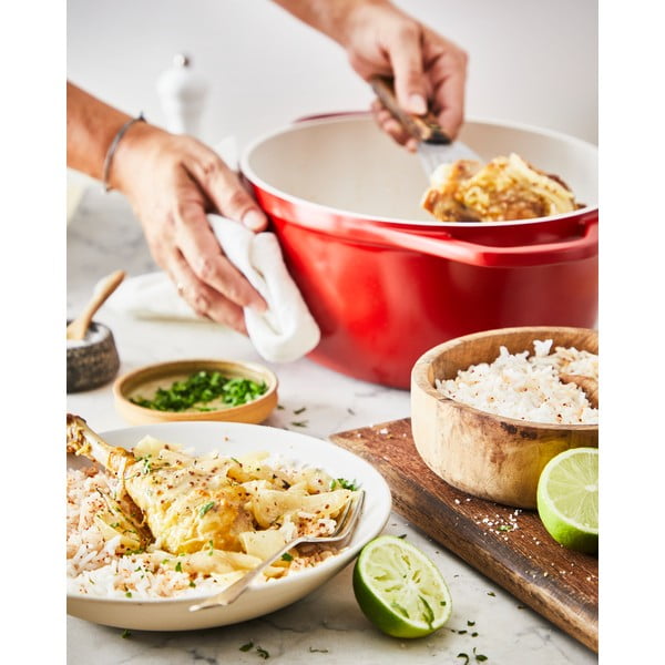 Indukcinis aliuminio puodas su nelimpančiu dangčiu 5,7 l Air - Tefal-image-2