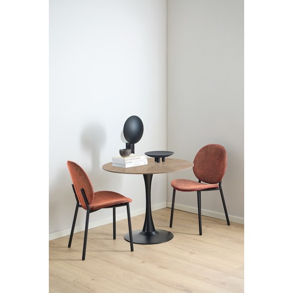 Terakotos spalvos valgomojo kėdė Cliff – Actona-image-3